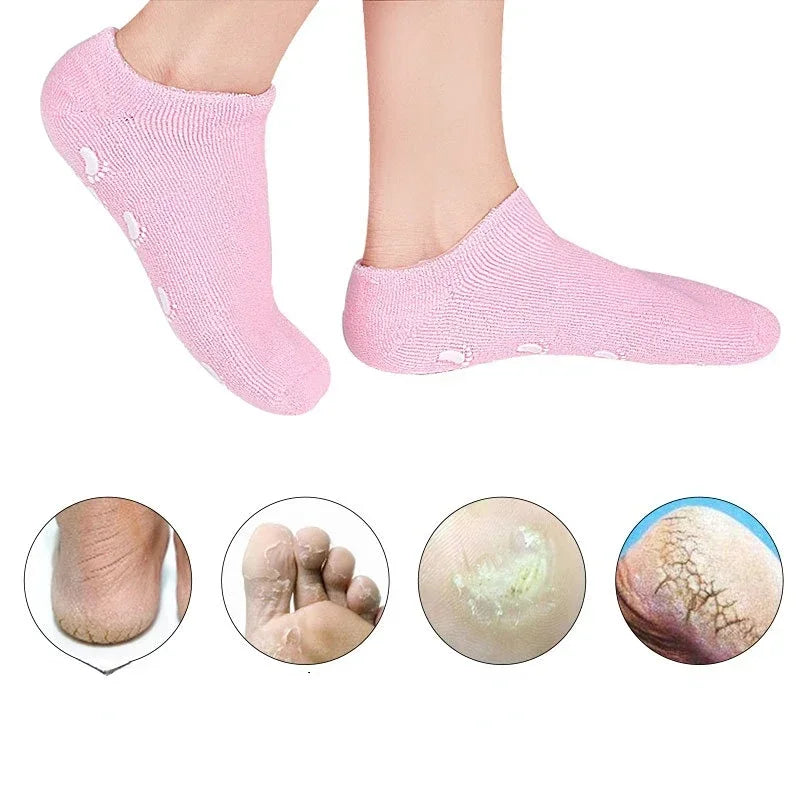 Luxurious Reusable Foot Spa Socks